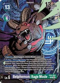 Belphemon: Rage Mode (Alternate Art) #EX6-060 R