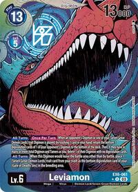 Leviamon (Alternate Art) #EX6-061 R