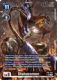 Diaboromon (Alternate Art) #EX6-043 SR