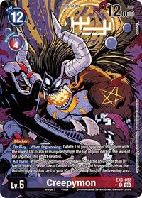 Creepymon (Alternate Art) #EX6-058 R