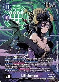 Lilithmon (Alternate Art) #EX6-057 SR