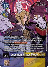 Lucemon: Chaos Mode (Alternate Art) #EX6-054 SR