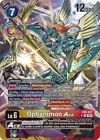 Ophanimon ACE (Alternate Art) #EX6-027 SR
