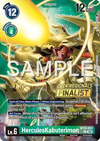 HerculesKabuterimon (2024 Regionals Finalist) #BT15-053 R