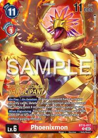 Phoenixmon (2024 Regionals Participant) #BT15-017 R