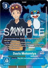 Davis Motomiya - P-124 (Digimon Adventure 02: The Beginning Set) #P-124 P