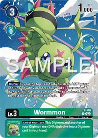 Wormmon - P-118 (Digimon Adventure 02: The Beginning Set) #P-118 P