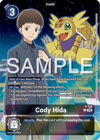 Cody Hida - P-128 (Digimon Adventure 02: The Beginning Set) #P-128 P