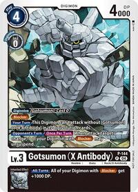 Gotsumon (X Antibody) - P-144 (Store Tournament 2024 Jul. - Sep. Participation Pack) #P-144 P