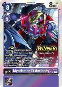 Myotismon (X Antibody) - P-145 (Store Tournament 2024 Jul. - Sep. Winner Pack) #P-145 P