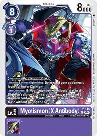 Myotismon (X Antibody) - P-145 (Store Tournament 2024 Jul. - Sep. Participation Pack) #P-145 P