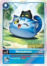 Wanyamon - P-148 (Store Tournament 2024 Jul. - Sep. Winner Pack) #P-148 P