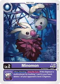 Minomon - P-149 (Store Tournament 2024 Jul. - Sep. Participation Pack) #P-149 P