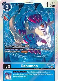 Gabumon #BT17-019 R