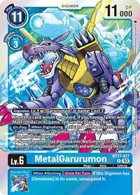 MetalGarurumon #BT17-027 R