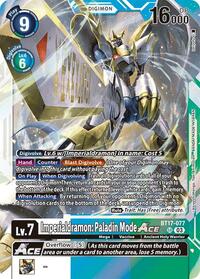Imperialdramon: Paladin Mode ACE #BT17-077 SR