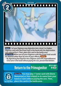 Return to the Primogenitor #BT17-097 U
