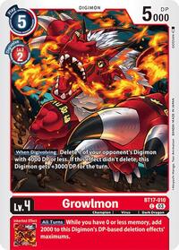 Growlmon #BT17-010 C