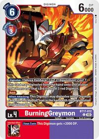 BurningGreymon #BT17-012 C