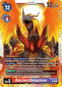 AncientGreymon #BT17-017 SR