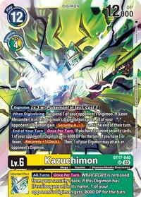 Kazuchimon #BT17-040 SR
