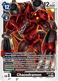 Chaosdramon #BT17-057 U