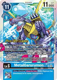 MetalGarurumon #BT17-027 R