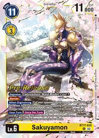 Sakuyamon #BT17-038 R