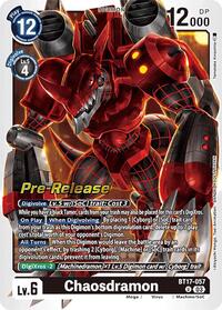 Chaosdramon #BT17-057 U