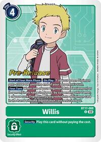 Willis #BT17-088 U