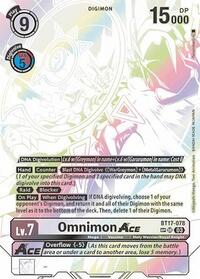 Omnimon ACE (Textured) #BT17-078 SR