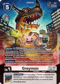 Greymon (Alternate Art) #BT17-102 SEC