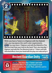 Ancient Guardian Deity (Secret Crisis: Movie Memorial Pack) #BT17-094 U