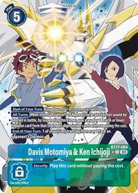 Davis Motomiya & Ken Ichijoji (Alternate Art) #BT17-084 R
