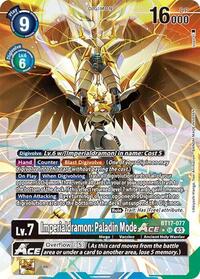 Imperialdramon: Paladin Mode ACE (Alternate Art) #BT17-077 SR