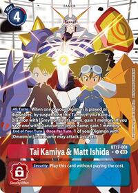 Tai Kamiya & Matt Ishida (Alternate Art) #BT17-081 R