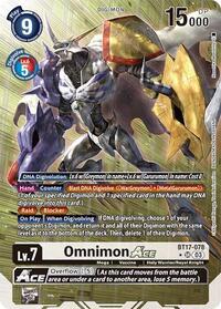 Omnimon ACE (Alternate Art) #BT17-078 SR