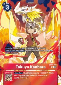 Takuya Kanbara (Alternate Art) #BT17-079 R