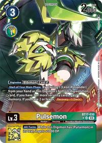 Pulsemon (Alternate Art) #BT17-030 SR
