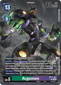 Argomon - BT17-051 (Alternate Art) #BT17-051 SR