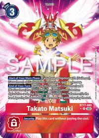 Takato Matsuki (Alternate Art) #BT17-080 R