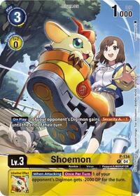Shoemon (Digimon Liberator Promotion) (Textured) #P-134 P