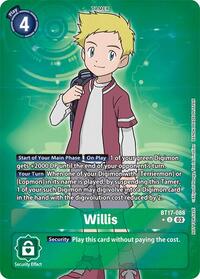 Willis (Box Promotion Pack: Secret Crisis) #BT17-088 U