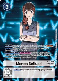 Menoa Bellucci (Box Promotion Pack: Secret Crisis) #BT17-092 U