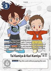 Tai Kamiya & Kari Kamiya (Box Promotion Pack: Secret Crisis) #BT17-093 R