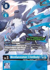 WereGarurumon (X Antibody) (August 2024 Evolution Cup Participant) #BT9-028 R
