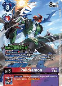 Paildramon (August 2024 Evolution Cup Participant) #EX3-010 U