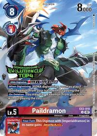 Paildramon (August 2024 Evolution Cup Top 4) #EX3-010 U