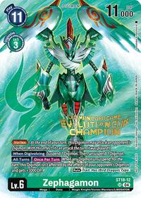 Zephagamon (August 2024 Evolution Cup Champion) #ST18-12 SR