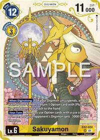 Sakuyamon (Premium Heroines Set) #EX2-024 SR
